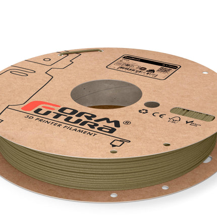 Wood feel PLA based filament EasyWood 1.75mm Olive 500 gram 3D Printer Filament