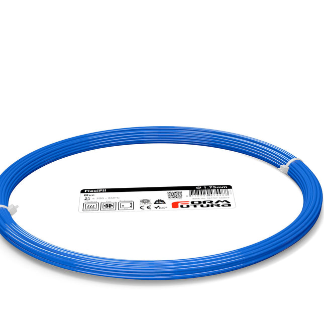 TPC Filament FlexiFil 1.75mm Blue 50 gram 3D Printer Filament