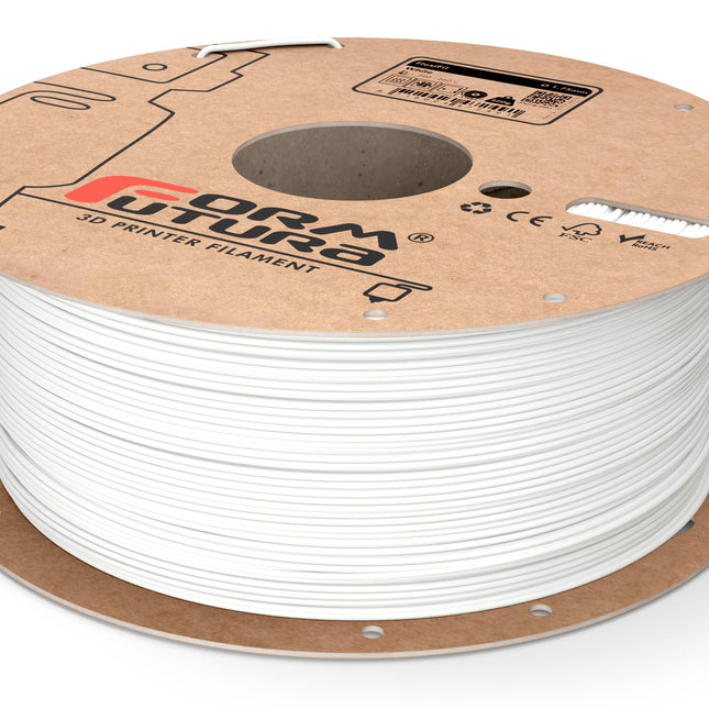 TPC F ilamentFlexiFil 1.75mm White 500 gram 3D Printer Filament