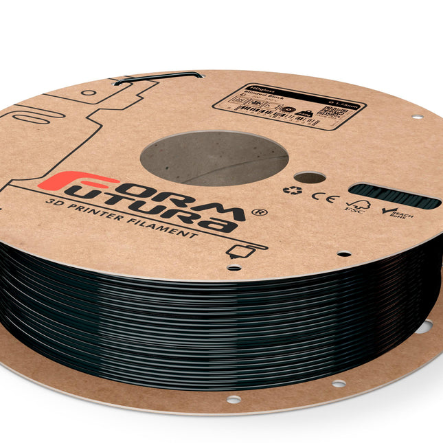 PETG Filament HDglass 1.75mm Blinded Black 750 gram 3D Printer Filament