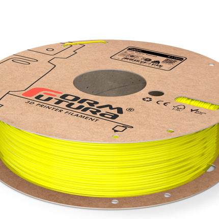 PETG Filament HDglass 1.75mm Fluor Yellow Stained 750 gram 3D Printer Filament
