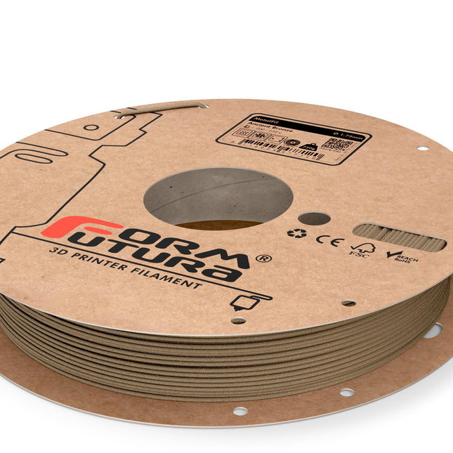 Copper feel PLA based filament MetalFil 1.75mm Ancient Bronze 750 gram 3D Printer Filament