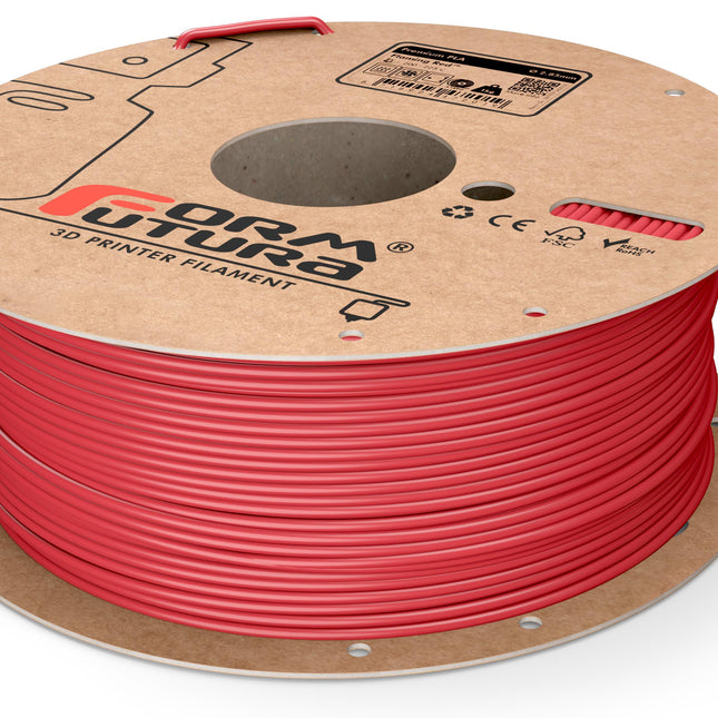 PLA 3D Printer Filament Premium PLA 1.75mm Flaming Red 2300 gram
