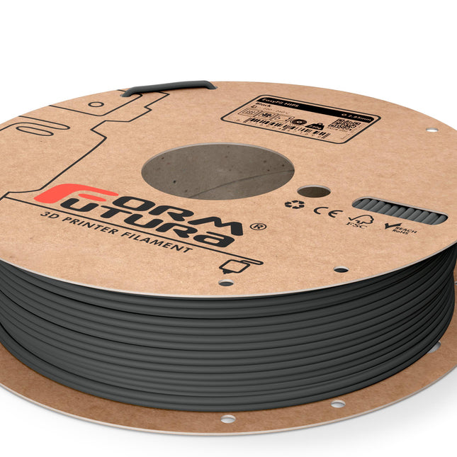 HIPS Filament EasyFil HIPS 2.85mm Black 750 gram 3D Printer Filament