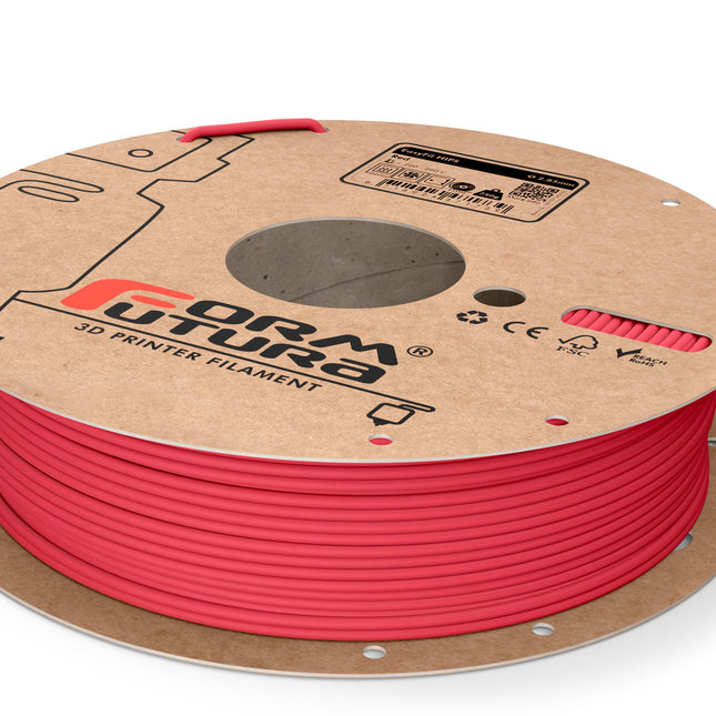 HIPS Filament EasyFil HIPS 2.85mm Red 750 gram 3D Printer Filament