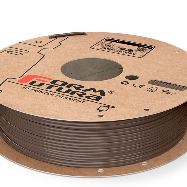 PLA Filament EasyFil PLA 2.85mm Brown 750 gram 3D Printer Filament