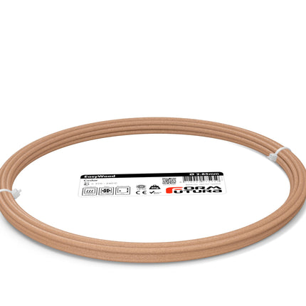 Wood feel PLA based filament EasyWood 2.85mm Cedar 50 gram 3D Printer Filament