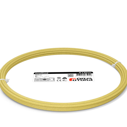 Wood feel PLA based filament EasyWood 2.85mm Pine 50 gram 3D Printer Filament