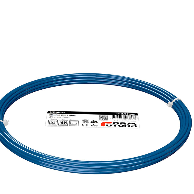 PETG Filament HDglass 2.85mm Blinded Dark Blue 50 gram 3D Printer Filament