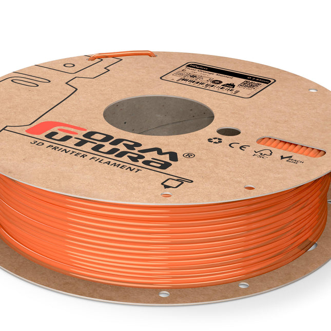 PETG Filament HDglass 2.85mm Fluor Orange Stained 750 gram 3D Printer Filament