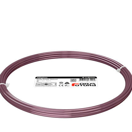 PETG Filament HDglass 2.85mm Pastel Purple Stained 50 gram 3D Printer Filament