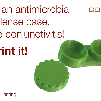PLA Filament Copper 3D PLActive - Innovative Antibacterial 2.85mm 50gram Apple Green Color 3D Printer Filament