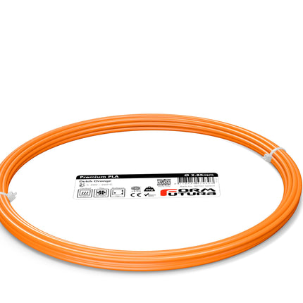PLA 3D Printer Filament Premium PLA 2.85mm Dutch Orange 50 gram