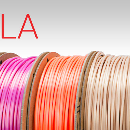 PLA Filament Silk Gloss PLA 2.85mm 50 gram Brilliant Orange 3D Printer Filament