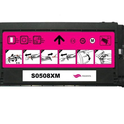 SAMSUNG [5 Star] CLT-M508L Premium Remanufactured Magenta Toner