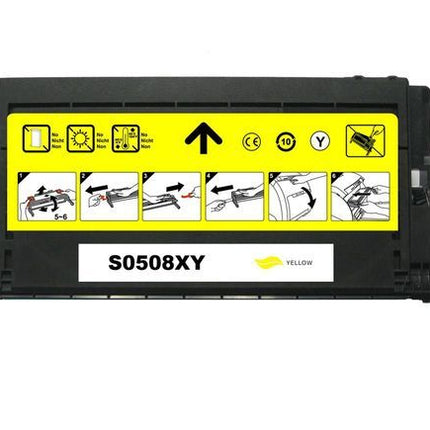 SAMSUNG [5 Star] CLT-Y508L Premium Remanufactured Yellow Toner