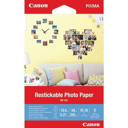 CANON RP-101 RESTICKABLE PHOTO PAPER