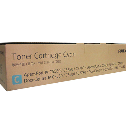 FUJIFILM FUJI XEROX DOCUCENTRE IV C5580 C6680 C7780 CYAN 31700 PAGES TONER CARTRIDGE