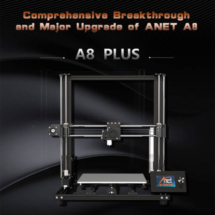 ANET 3D Printer The Ultimate Anet A8 Plus Semi DIY FDM Desktop 3D Printer