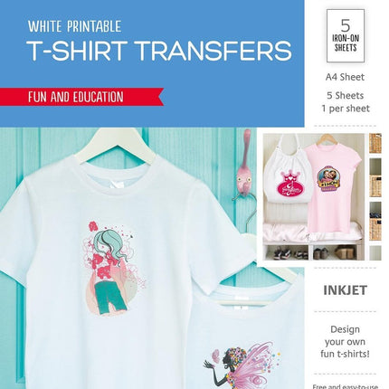 Avery Inspired T-Shirt Transfer - clear transfer sheets - 5 sheets