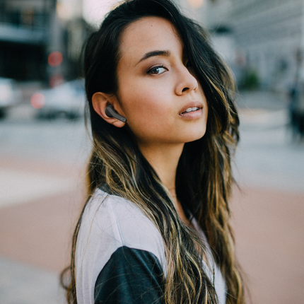 HYPHEN Wireless Earbuds Bluetooth Headphone Grey Color