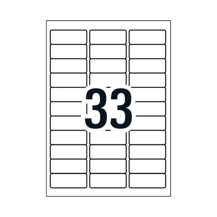 AVERY Gen Label L7157GU 33Up Bx100