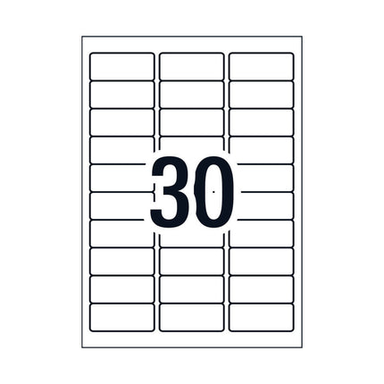 AVERY Gen Label L7158GU 30Up Bx100