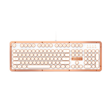 AZIO Retro BT Keyboard White
