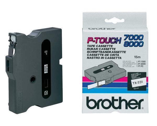 BROTHER TX231 Labelling Tape