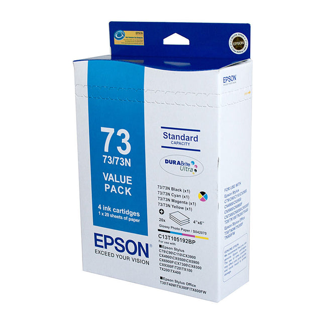 EPSON 73N Ink Value Pack