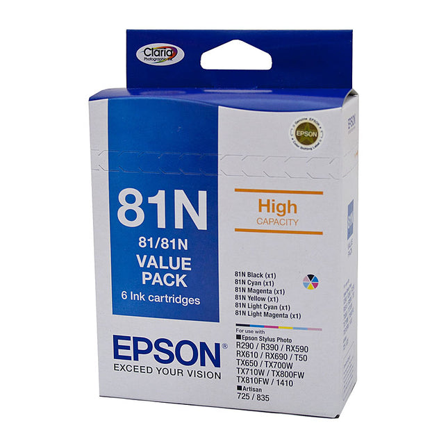 EPSON 81N HY Ink Value Pack
