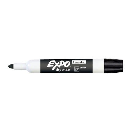 EXPO White Board Marker Blt Tip Black Color Box of 12