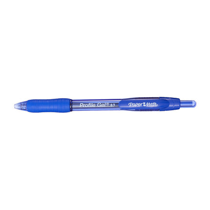 PAPER MATE Prf RT 0.7 Gel Pen Blu Box of 12