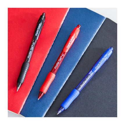 PAPER MATE Prf RT 0.7 Gel Pen Blu Box of 12