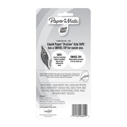 PAPER MATE LP Dryline Grip Cor Tpe Pack 6