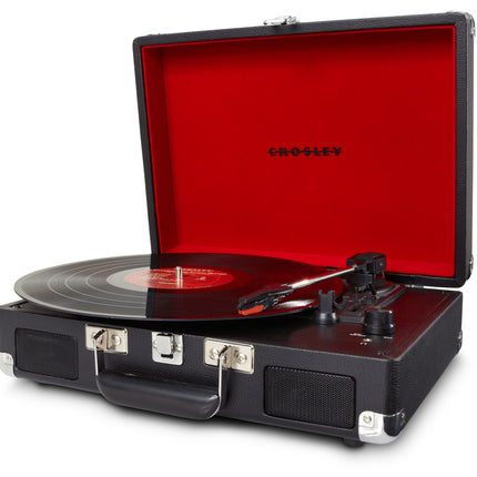 CROSLEY Crosley Cruiser Black - Bluetooth Portable Turntable