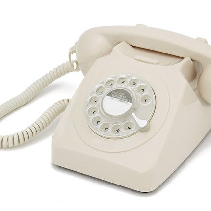 GPO RETRO GPO 746 ROTARY TELEPHONE - IVORY