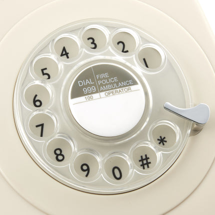 GPO RETRO GPO 746 ROTARY TELEPHONE - IVORY