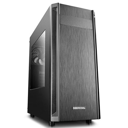 DEEPCOOL D-Shield V2 ATX PC Case, Houses VGA Card Up To 370mm, 1xPre-Installed Rear Fan