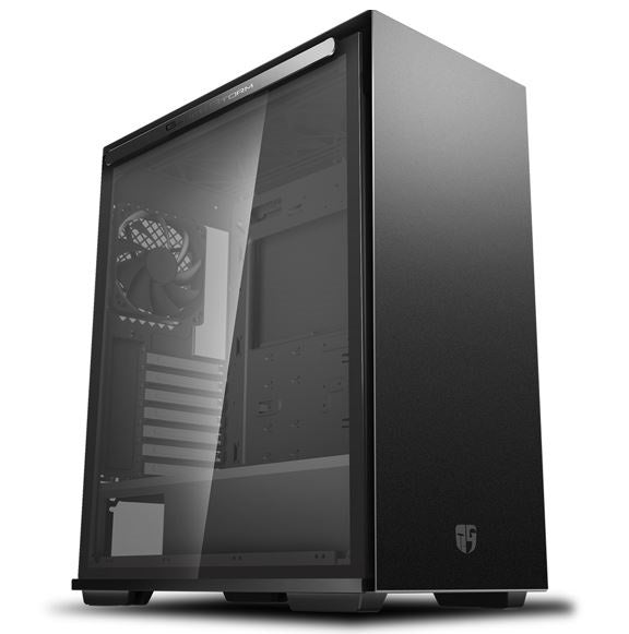 DEEPCOOL MACUBE 310 BK Tempered Glass Case Black USB3.0*2, 7+2 SLOTS,Mini-ITX/mATX/ATX