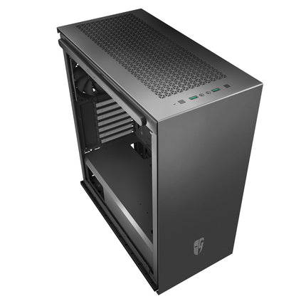 DEEPCOOL MACUBE 310P BK Tempered Glass Case Black USB3.0*2, 7+2 SLOTS,Mini-ITX/mATX/ATX. MESH TOP PANEL
