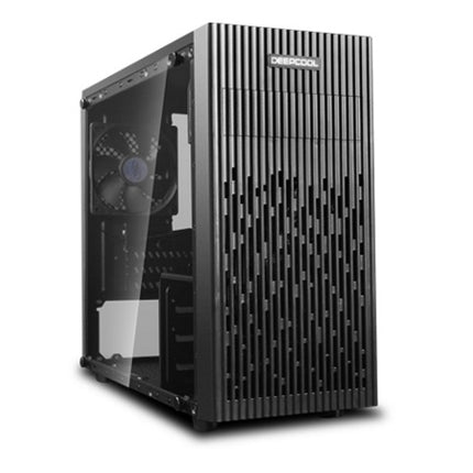 DEEPCOOL C+P System Build Special - Matrexx 30 V2 MATX Tempered Glass Case With Integrated Deepcool DE600 True 450W PSU