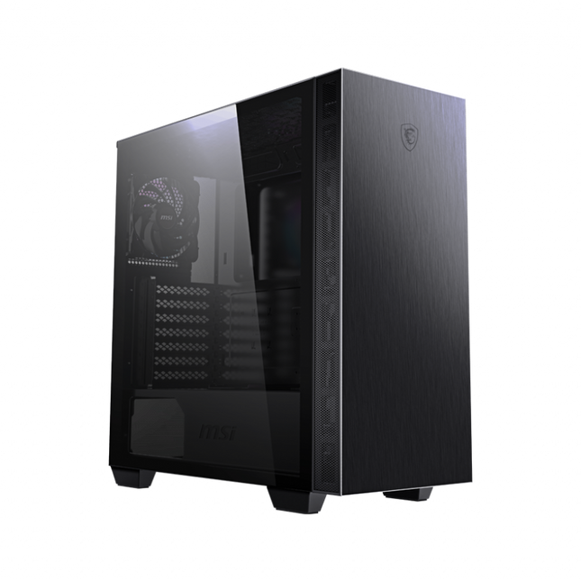 MSI MPG SEKIRA 100P Mid-Tower Case, Supports E-ATX / ATX / M-ATX / Mini ITX, 2x USB 3.2, 1x USB-C, 1x Audio, 1x Mic, ATX Power Supply