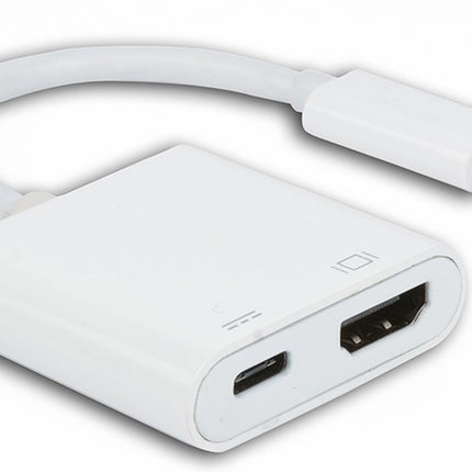 8WARE USB Type-C to HDMI Adapter Cable with Type-C Charging Port - Up to 60W