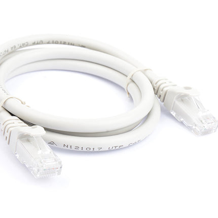 8WARE Cat6a UTP Ethernet Cable 1m Snagless Grey
