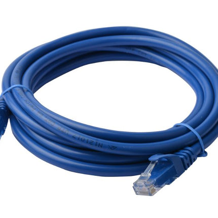 8WARE Cat6a UTP Ethernet Cable 30m Snagless Blue