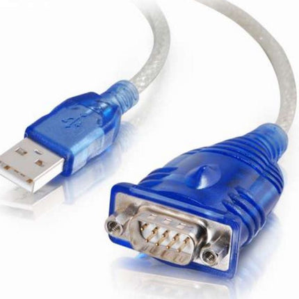 ASTROTEK USB to Serial RS232 DB9 Com Port 9Pin Converter Adapter Cable for POS System Bar Code Scanners Label Printer PDA Modem ISDN Terminal Adapters