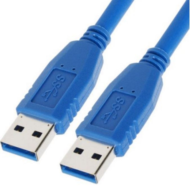 ASTROTEK USB 3.0 Cable 2m - Type A Male to Type A Male Blue Colour