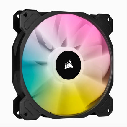 CORSAIR SP140 RGB ELITE, 140mm RGB LED Fan with AirGuide, Single Pack