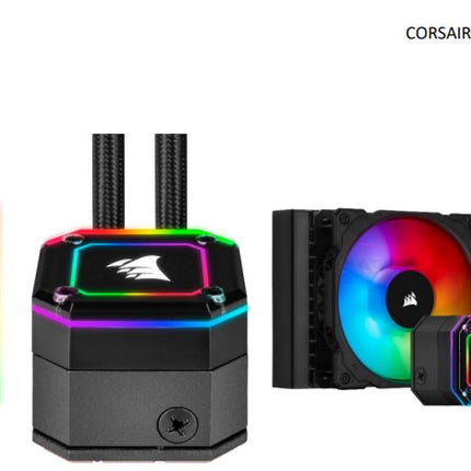 CORSAIR H150i Elite CAPELLIX 360mm Black Radiator, 3x ML120 RGB PWM Fans, Ultra Bright RGB Pump Head Liquid Cooling,